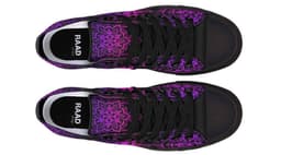 image-Fashion Printed Couple High Top Canvas Shoes