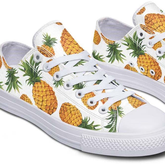 image-Fashion Printed Couple High Top Canvas Shoes