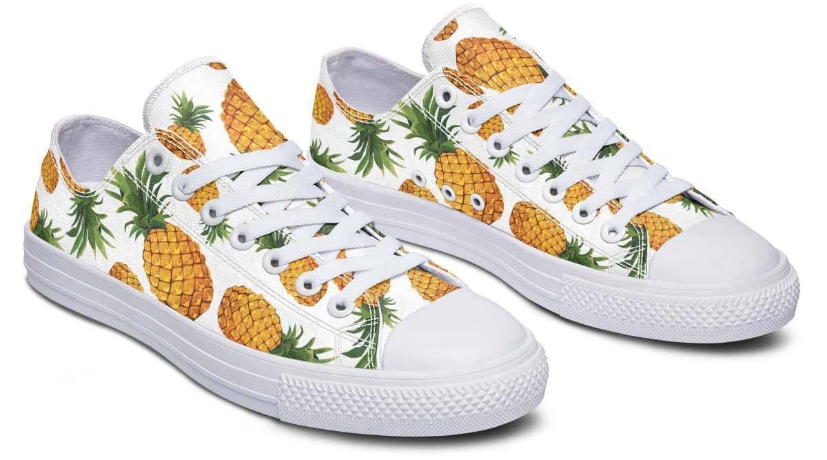 image-Fashion Printed Couple High Top Canvas Shoes