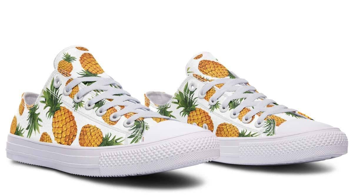 image-Fashion Printed Couple High Top Canvas Shoes