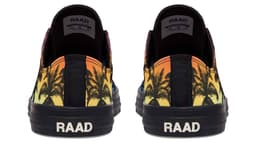 image-Fashion Printed Couple High Top Canvas Shoes