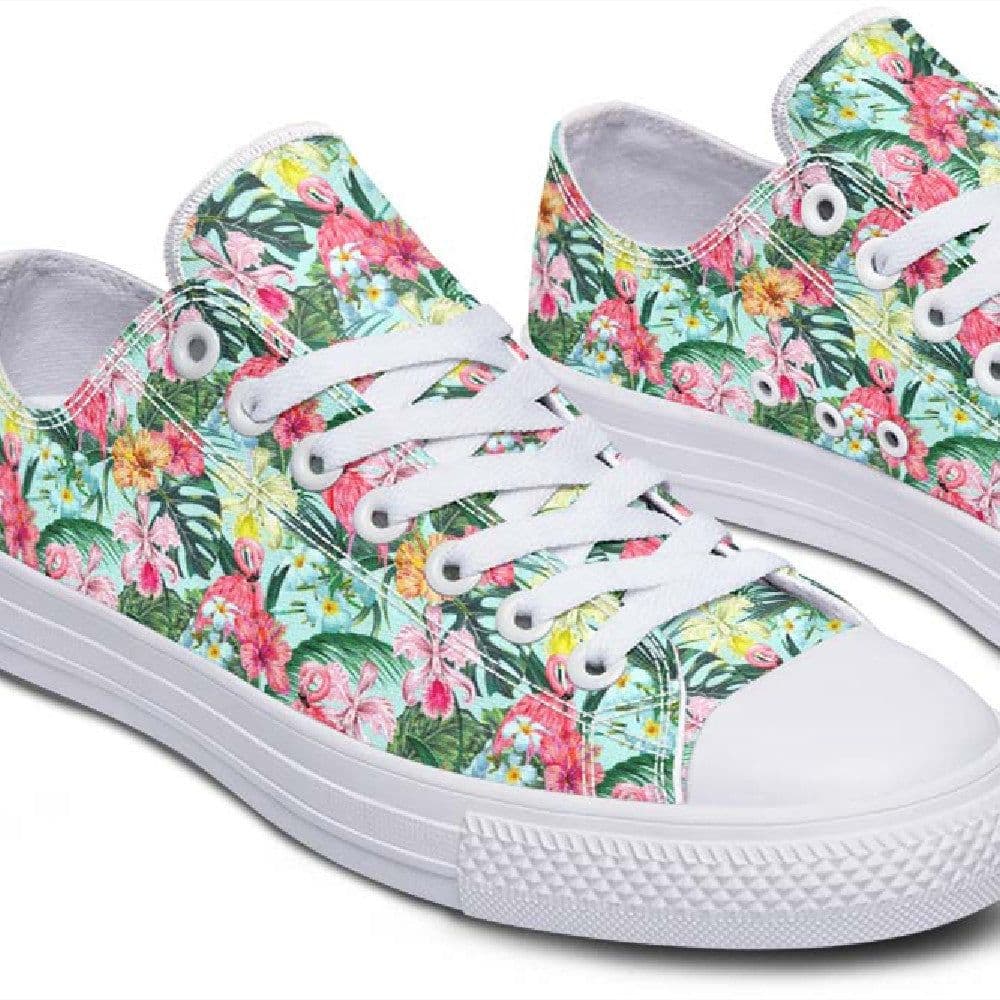 image-Fashion Printed Couple High Top Canvas Shoes