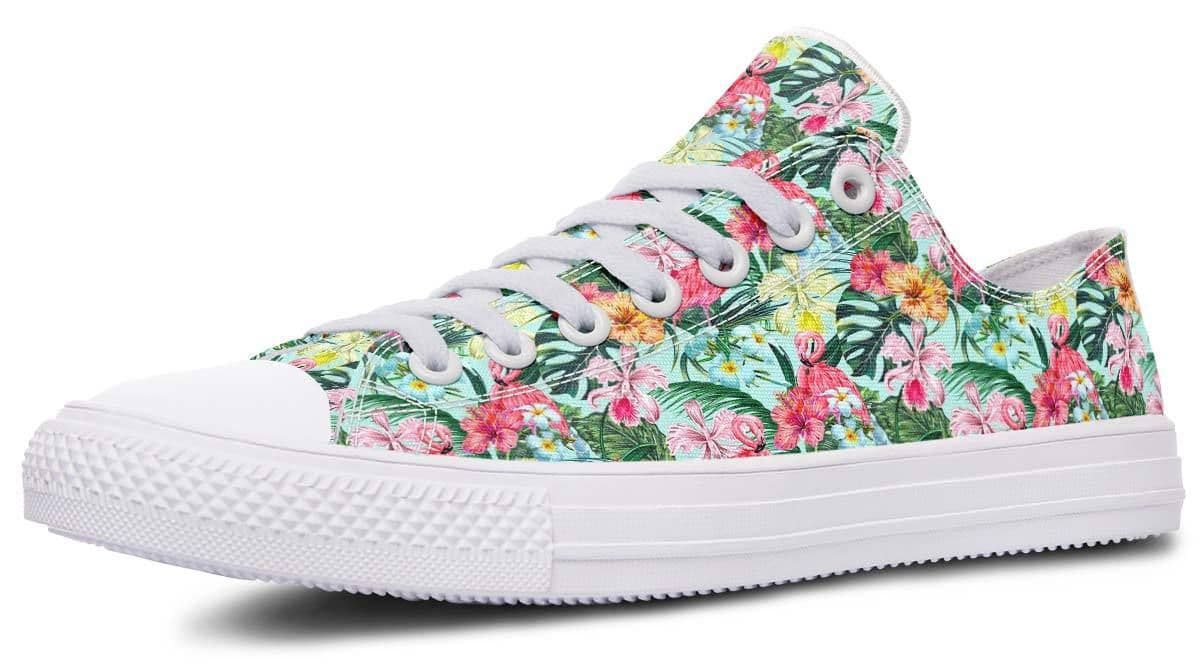 image-Fashion Printed Couple High Top Canvas Shoes