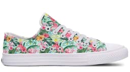 image-Fashion Printed Couple High Top Canvas Shoes