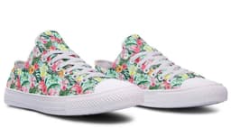 image-Fashion Printed Couple High Top Canvas Shoes