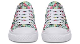 image-Fashion Printed Couple High Top Canvas Shoes