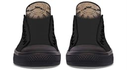 image-Fashion Printed Couple High Top Canvas Shoes