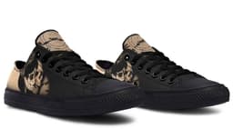 image-Fashion Printed Couple High Top Canvas Shoes