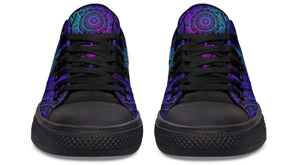 image-Fashion Printed Couple High Top Canvas Shoes