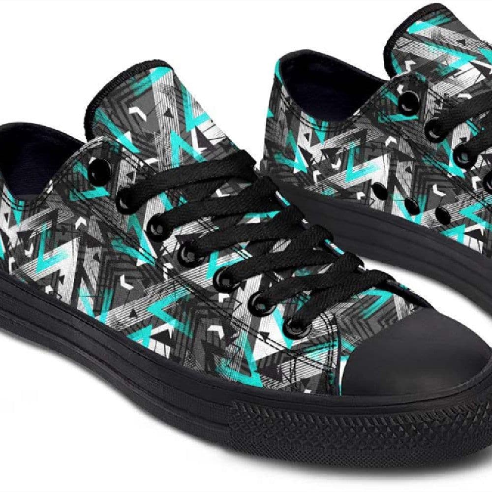 image-Fashion Printed Couple High Top Canvas Shoes