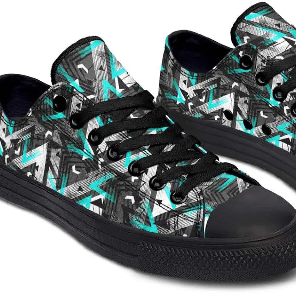 image-Fashion Printed Couple High Top Canvas Shoes