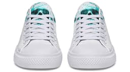image-Fashion Printed Couple High Top Canvas Shoes