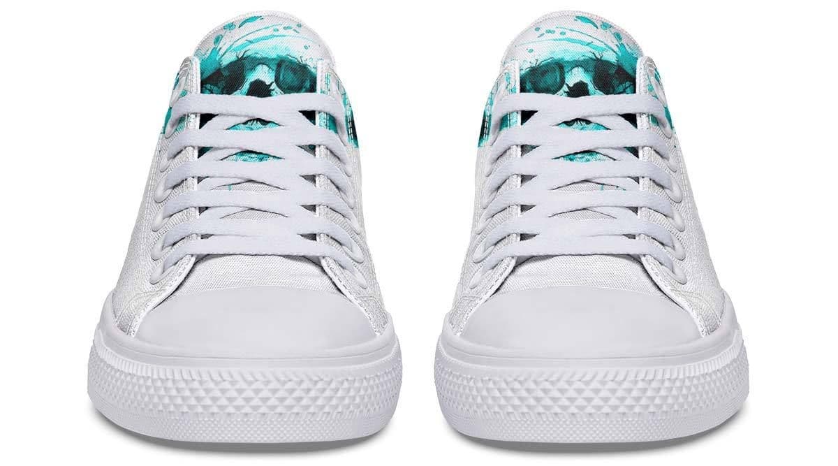 image-Fashion Printed Couple High Top Canvas Shoes