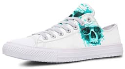 image-Fashion Printed Couple High Top Canvas Shoes