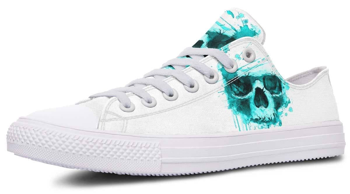 image-Fashion Printed Couple High Top Canvas Shoes