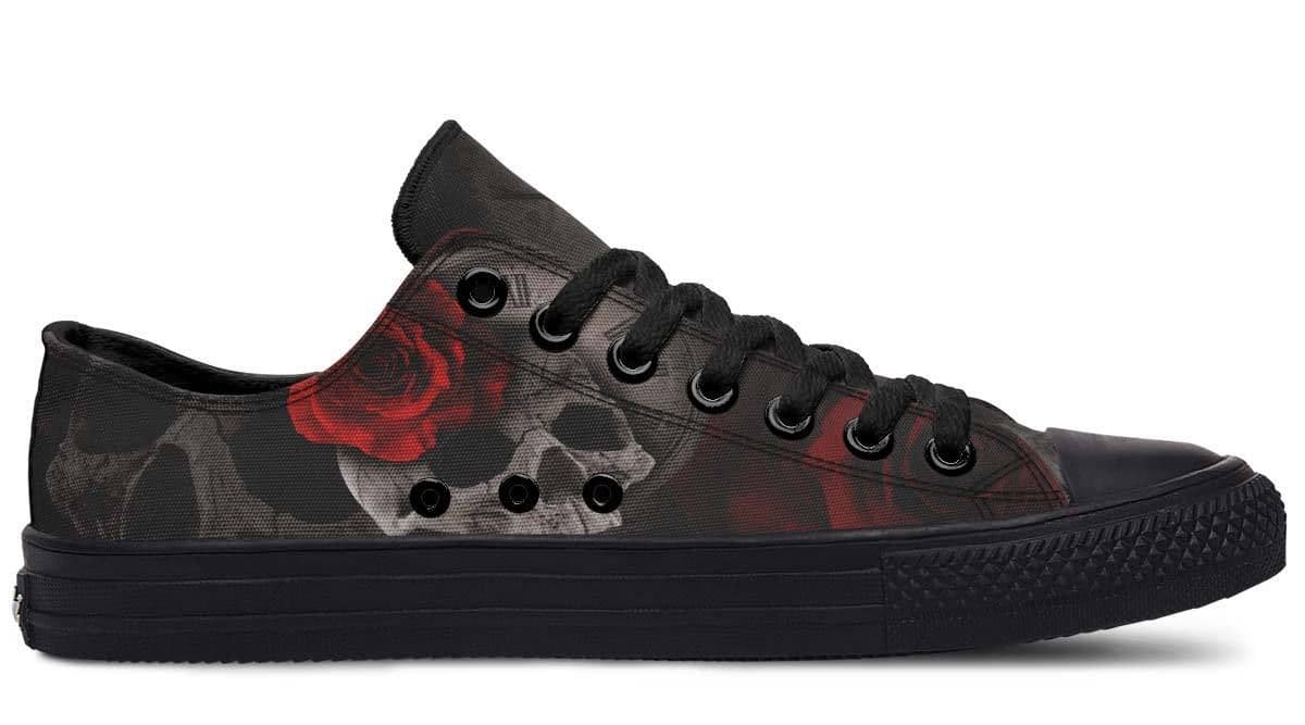 image-Fashion Printed Couple High Top Canvas Shoes