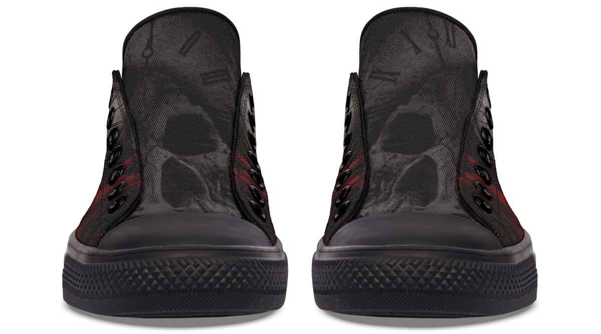 image-Fashion Printed Couple High Top Canvas Shoes