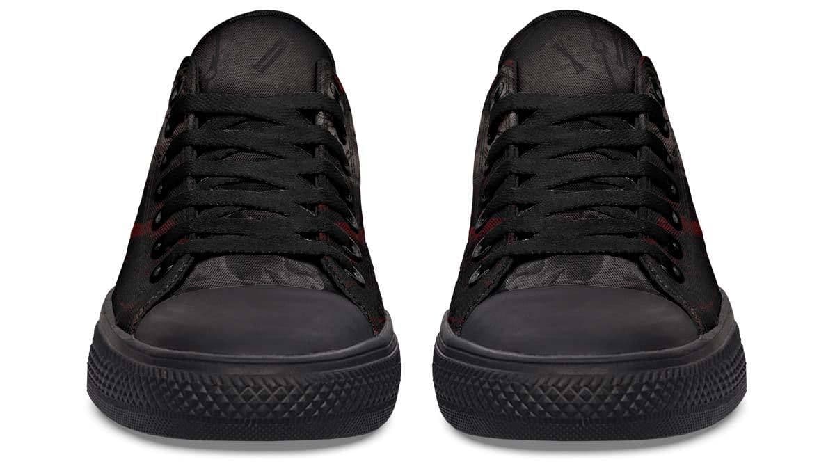image-Fashion Printed Couple High Top Canvas Shoes