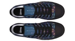 image-Fashion Printed Couple High Top Canvas Shoes