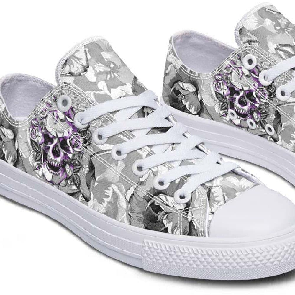 image-Fashion Printed Couple High Top Canvas Shoes