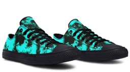 image-Fashion Printed Couple High Top Canvas Shoes