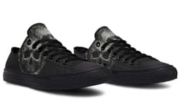 image-Fashion Printed Couple High Top Canvas Shoes