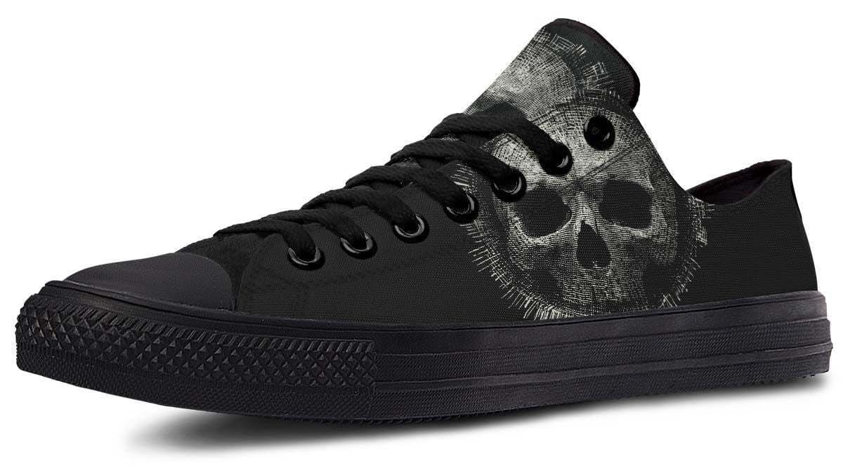 image-Fashion Printed Couple High Top Canvas Shoes