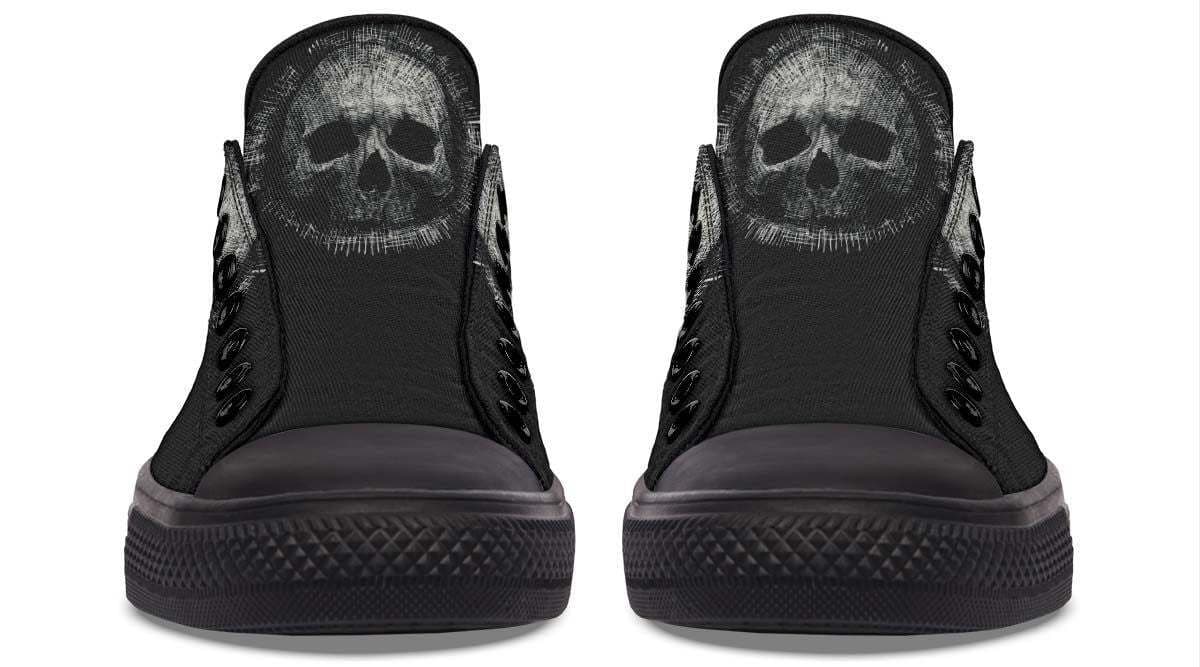 image-Fashion Printed Couple High Top Canvas Shoes