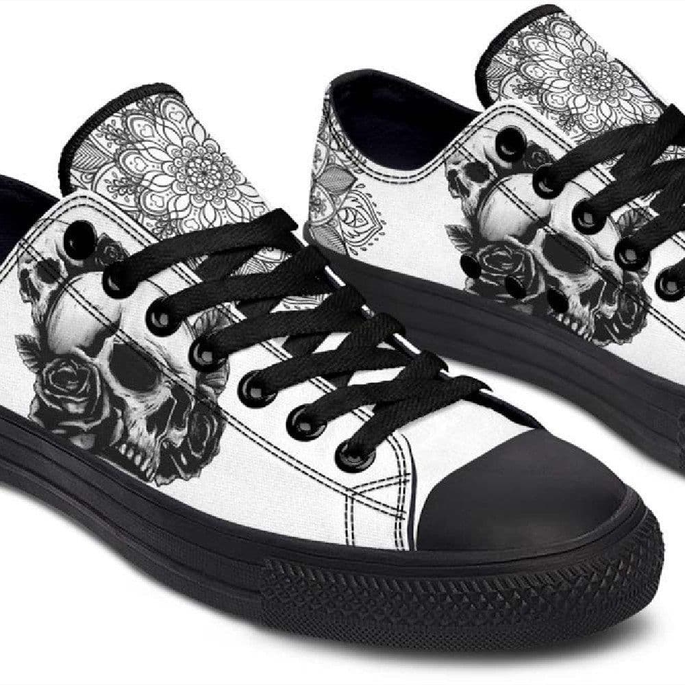 image-Fashion Printed Couple High Top Canvas Shoes