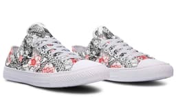 image-Fashion Printed Couple High Top Canvas Shoes