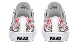image-Fashion Printed Couple High Top Canvas Shoes