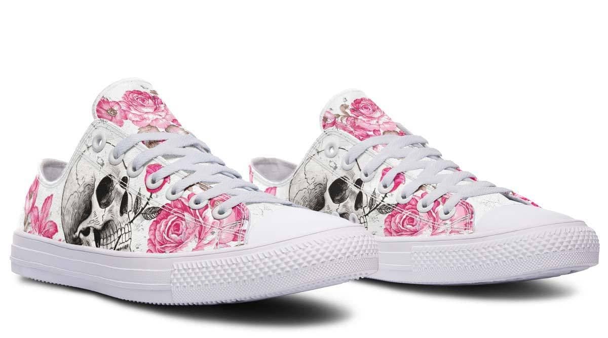image-Fashion Printed Couple High Top Canvas Shoes