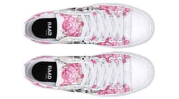 image-Fashion Printed Couple High Top Canvas Shoes