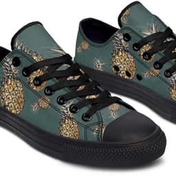 image-Fashion Printed Couple High Top Canvas Shoes