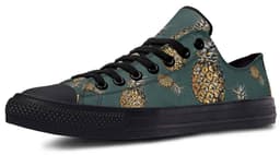 image-Fashion Printed Couple High Top Canvas Shoes