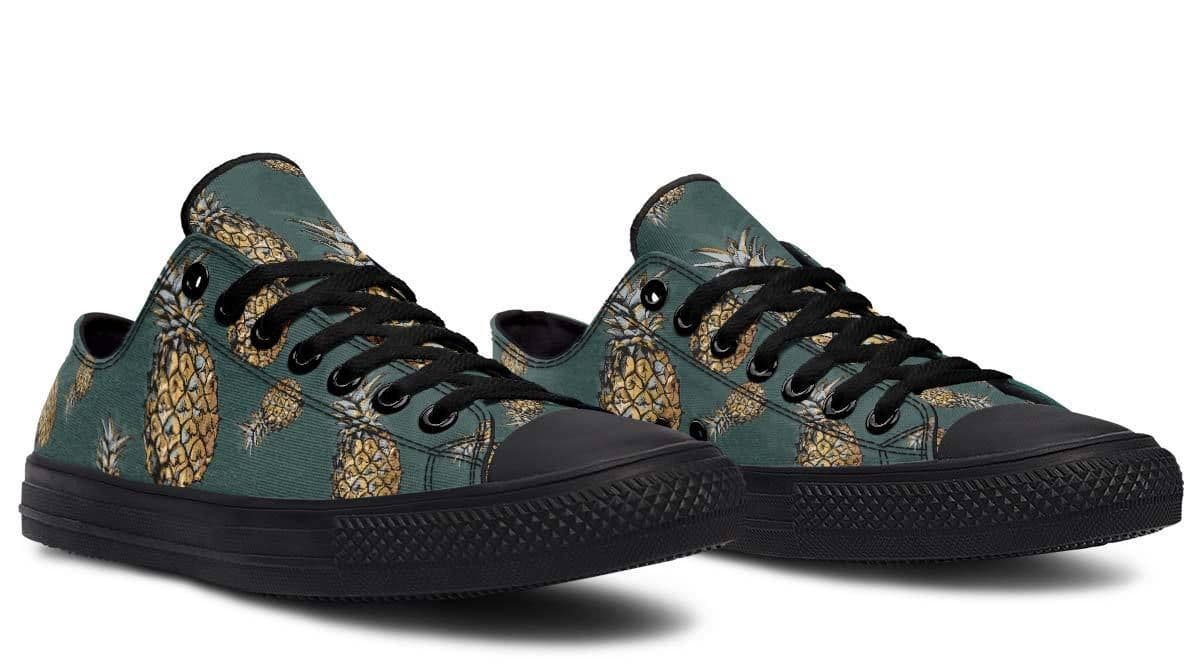 image-Fashion Printed Couple High Top Canvas Shoes