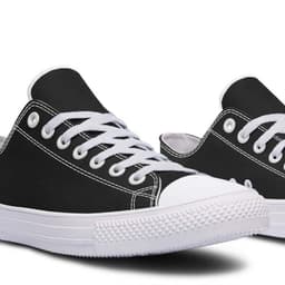 image-Fashion Printed Couple High Top Canvas Shoes
