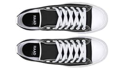 image-Fashion Printed Couple High Top Canvas Shoes