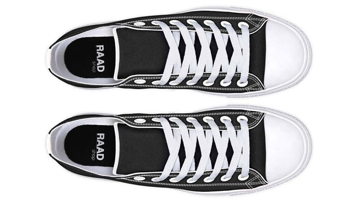 image-Fashion Printed Couple High Top Canvas Shoes