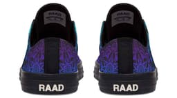image-Fashion Printed Couple High Top Canvas Shoes