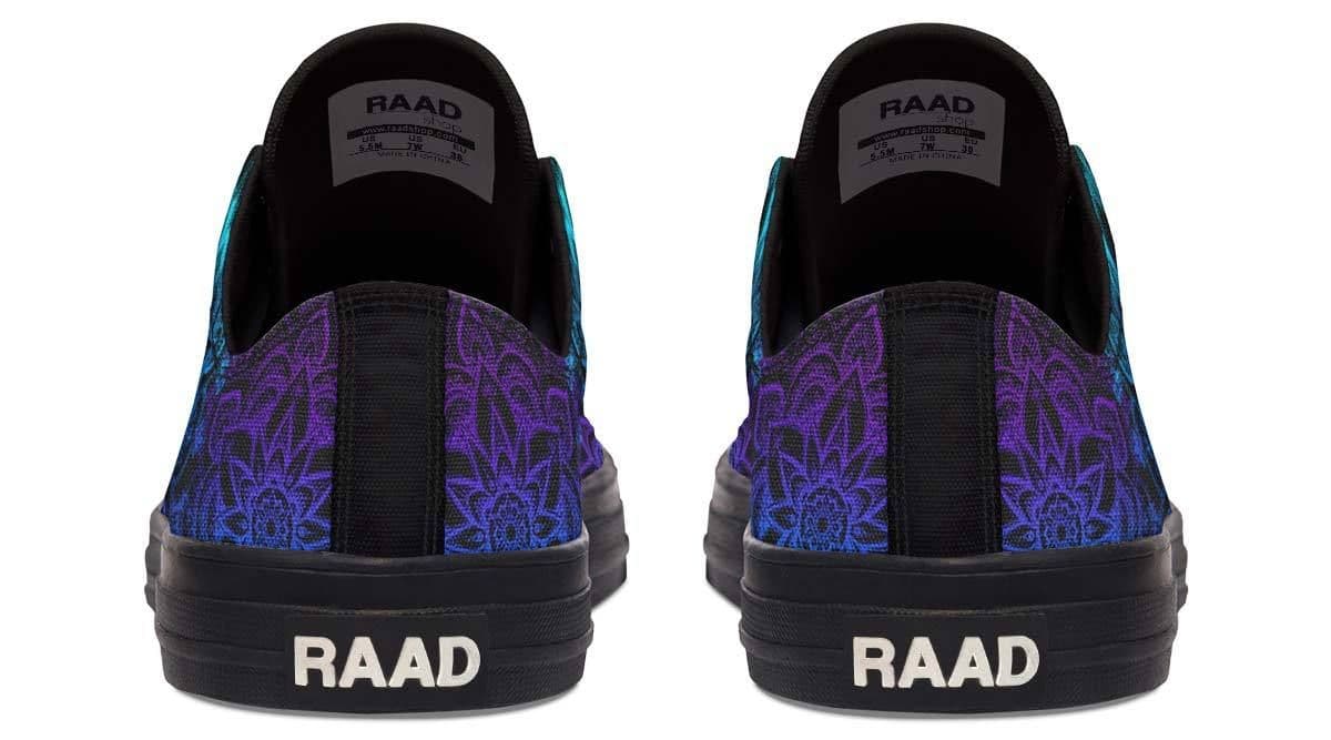 image-Fashion Printed Couple High Top Canvas Shoes