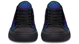 image-Fashion Printed Couple High Top Canvas Shoes