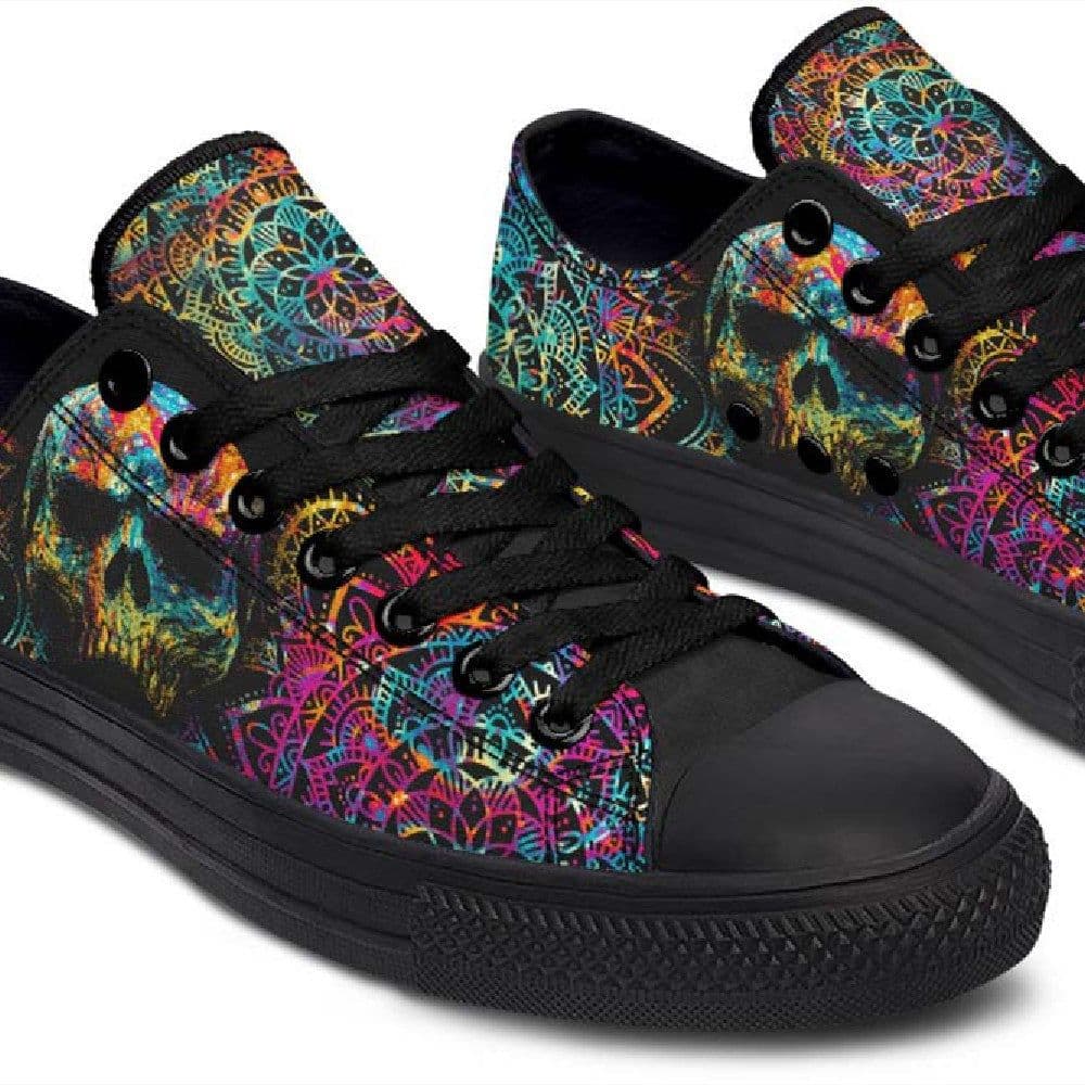 image-Fashion Printed Couple High Top Canvas Shoes