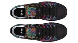image-Fashion Printed Couple High Top Canvas Shoes