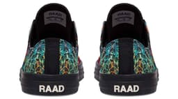 image-Fashion Printed Couple High Top Canvas Shoes