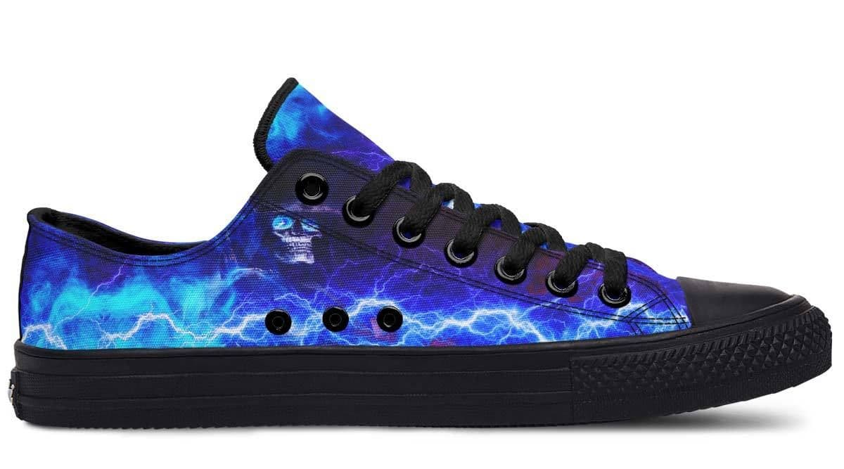 image-Fashion Printed Couple High Top Canvas Shoes