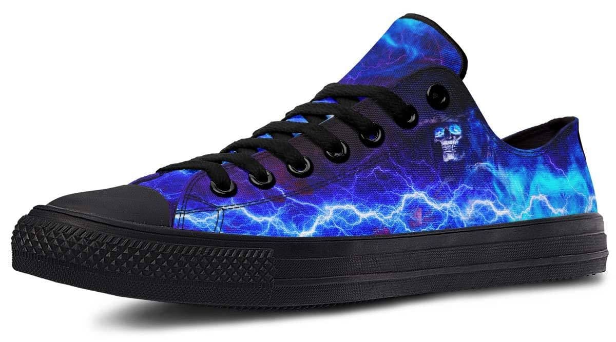 image-Fashion Printed Couple High Top Canvas Shoes