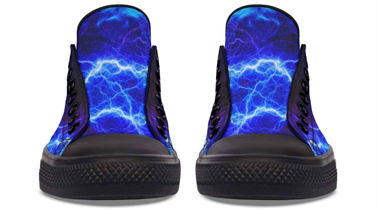 image-Fashion Printed Couple High Top Canvas Shoes