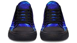 image-Fashion Printed Couple High Top Canvas Shoes