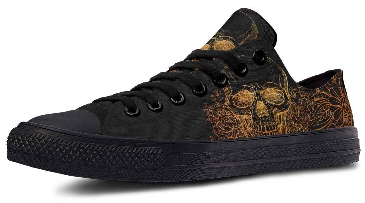 image-Fashion Printed Couple High Top Canvas Shoes